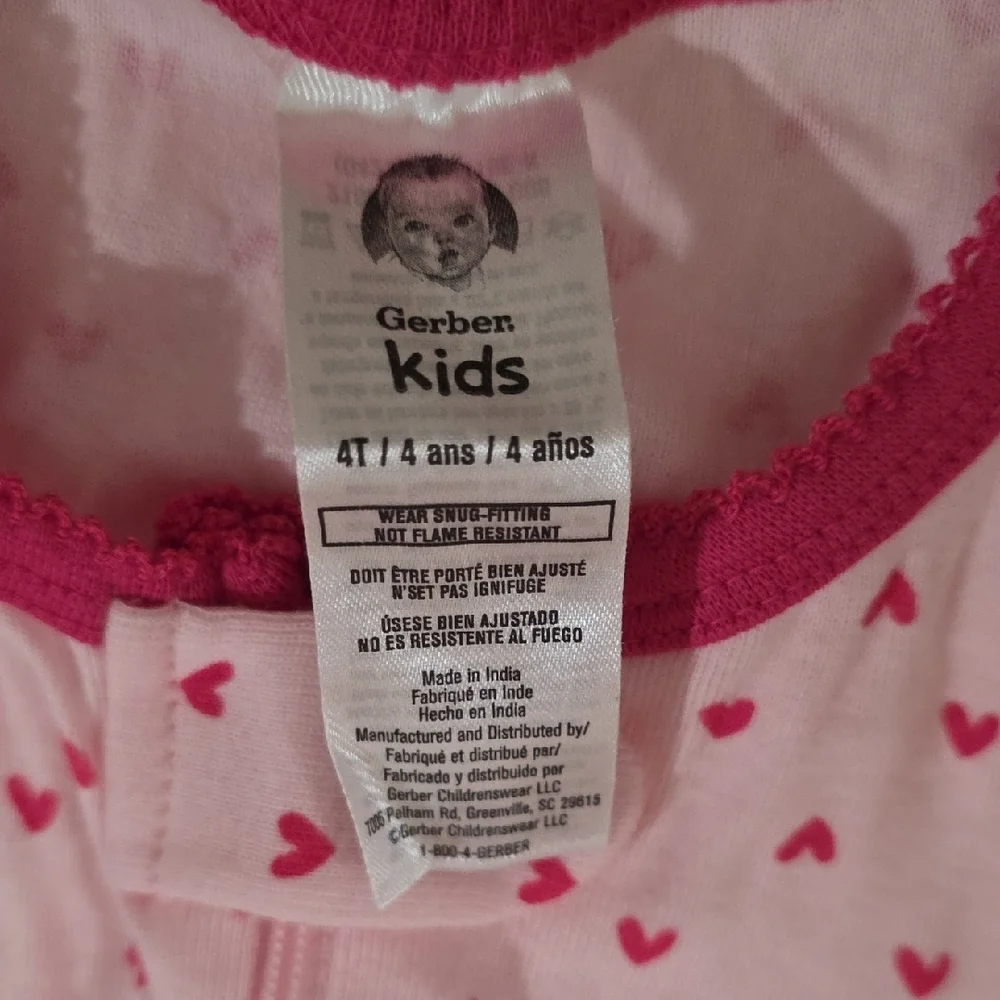 Gerber adorable pajamas